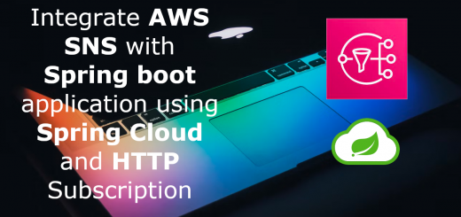 Integrate AWS SNS with Spring boot application using Spring Cloud and HTTP Subscription